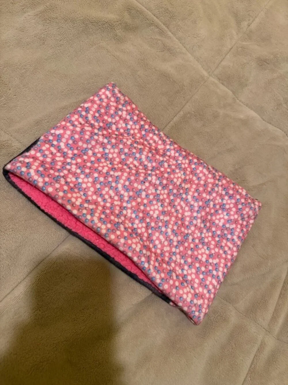[BOGO] Justice Pink Panda Donut Sherpa Neck Warmer